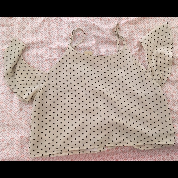 Flow-y, Off-the-Shoulder Crop Top - Picture 5 of 5